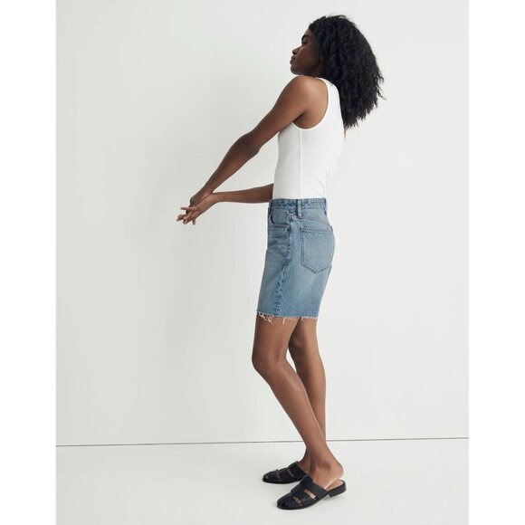 Madewell Rigid Baggy Jean Shorts Size 31 - 2900 - Picture 3 of 12